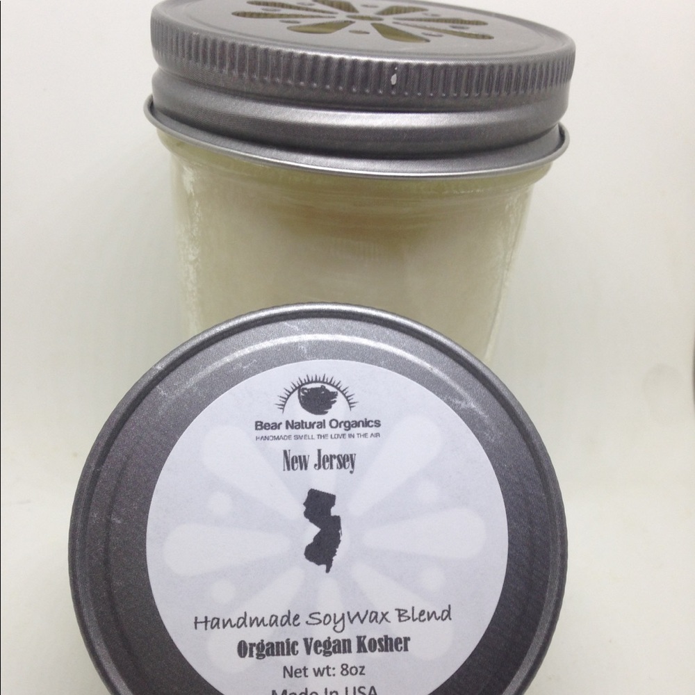 Soy wax Blended Where We from New Jersey candle